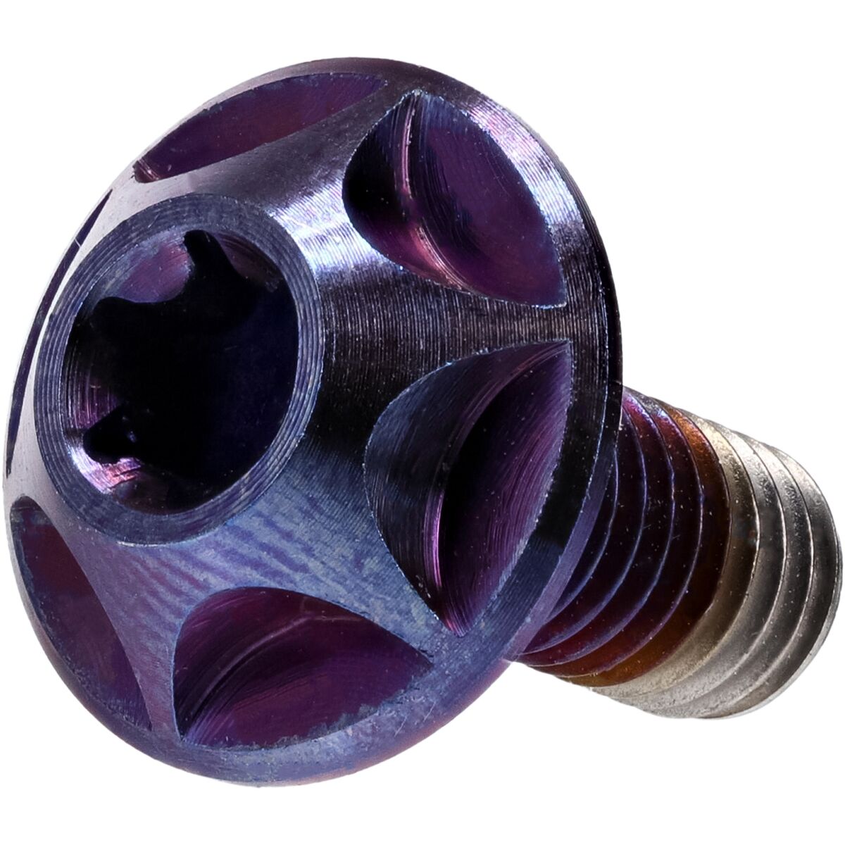 Silca Silca Titanium Cage Screws GR5 Ti, Royal Purple Ano, QTY4