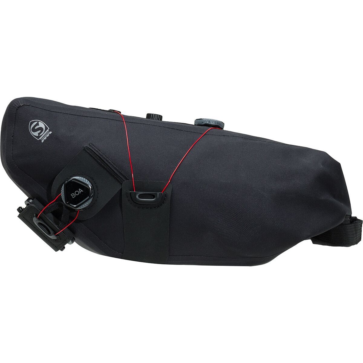 Silca Grinta Roll-Top Saddle Bag Black, 2-5L