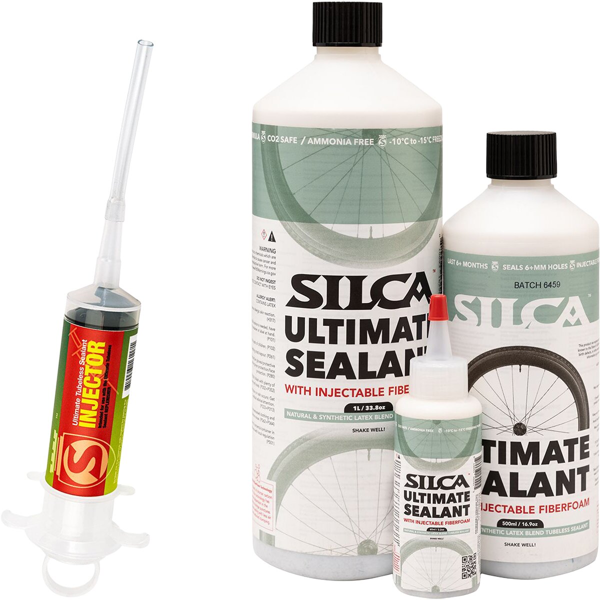 Silca Silca Tubeless Sealant Refill Kit One Color, One Size - $32.99 at Competitive Cyclist