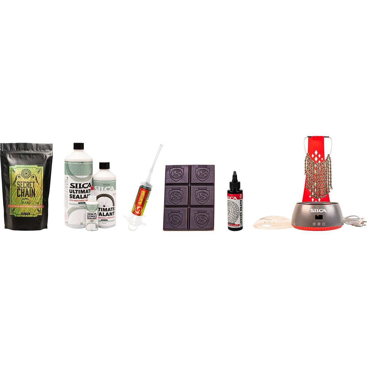 Silca Silca Ultimate Tire Care & Chain Waxing Kit - Strip Chip Edition One Color, One Size - $203.99 at Competitive Cyclist