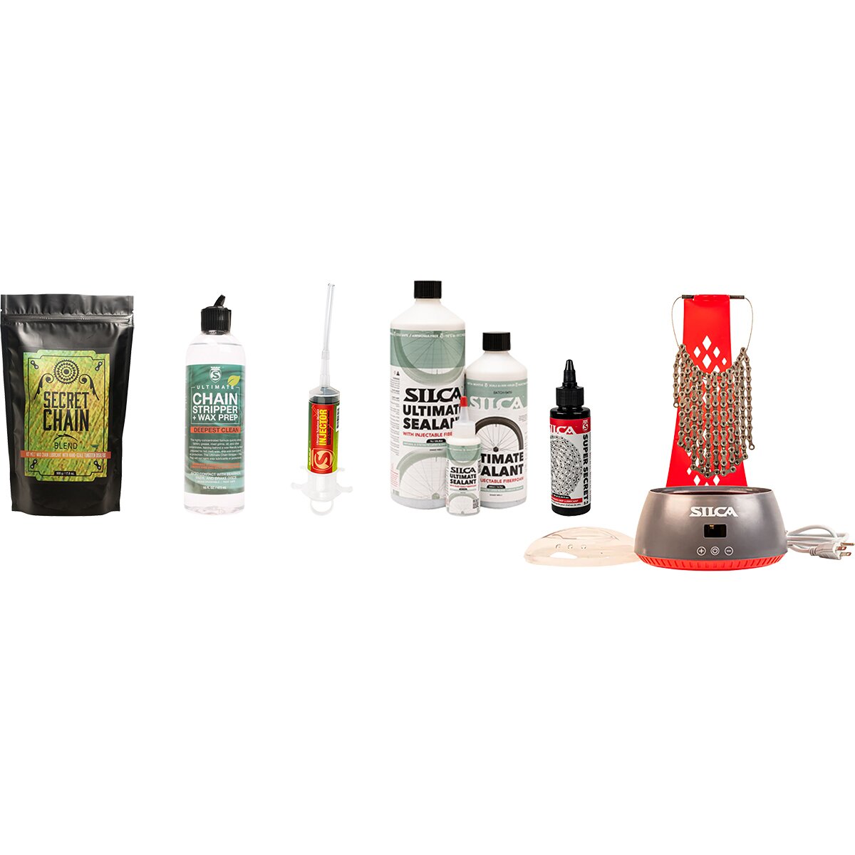 Silca Silca Ultimate Tire Care & Chain Waxing Kit - Wax Prep Edition One Color, One Size - $213.99 at Competitive Cyclist