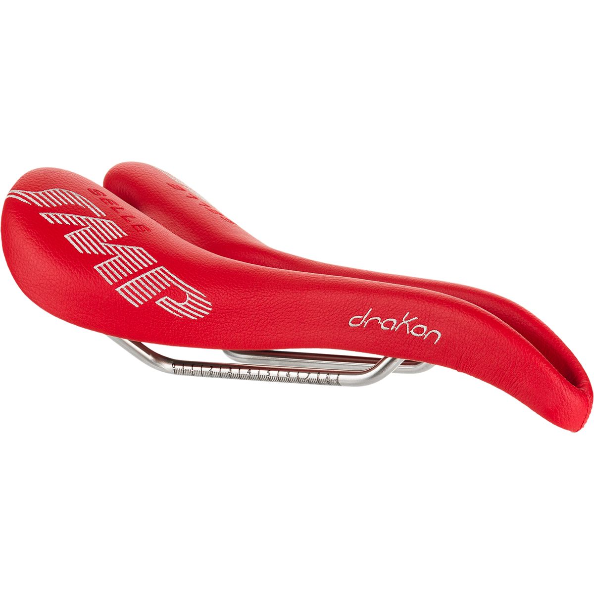 Selle SMP Selle SMP Drakon Saddle Red, 138mm - $269.00 at Competitive Cyclist