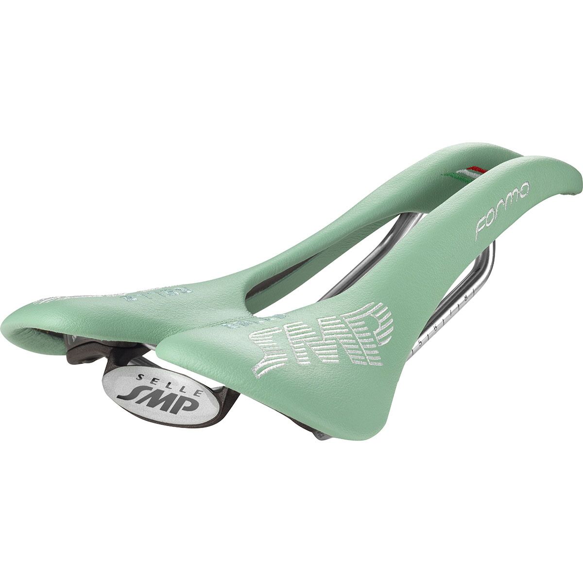 Selle SMP Forma Saddle in Light Green - Size: 137mm