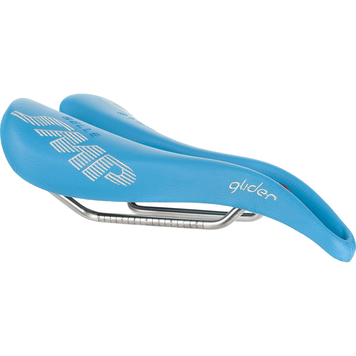 Selle SMP Glider Saddle in Light Blue - Size: 136mm
