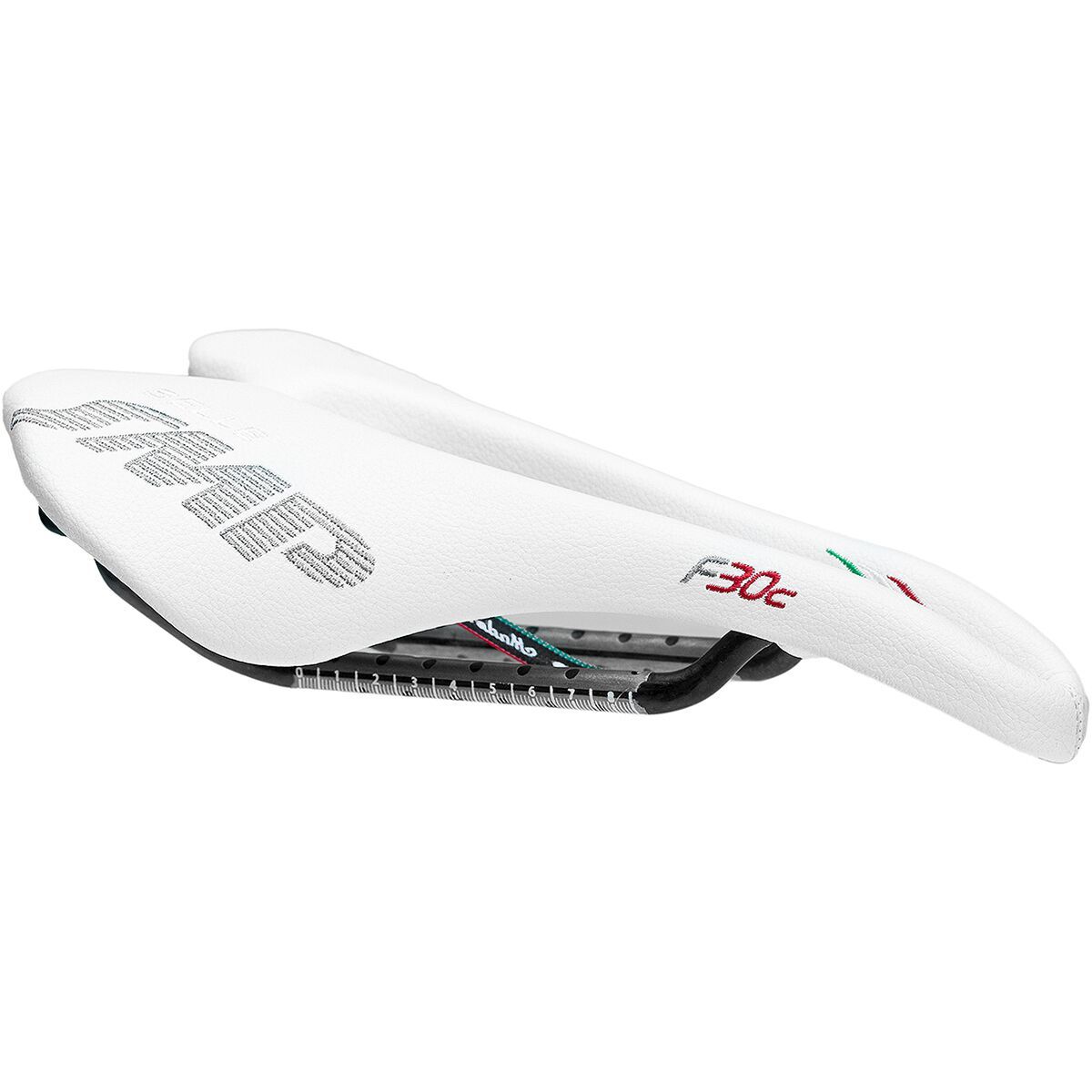 Selle SMP F30 C Carbon Rail Saddle White, 150mm