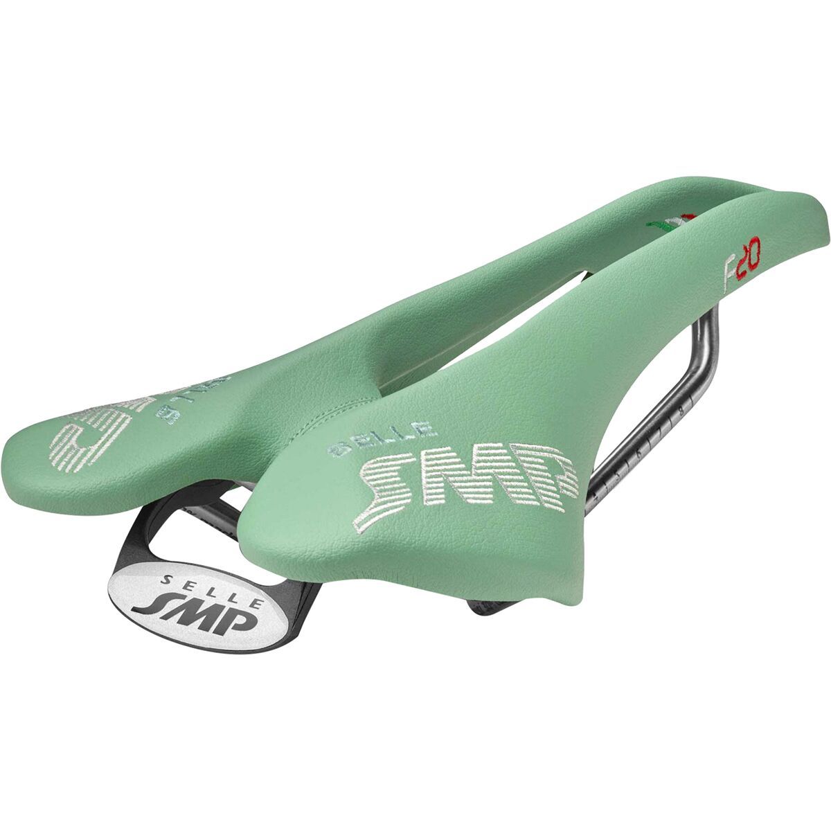 Selle Smp Selle SMP F20 Saddle Light Green, 135mm