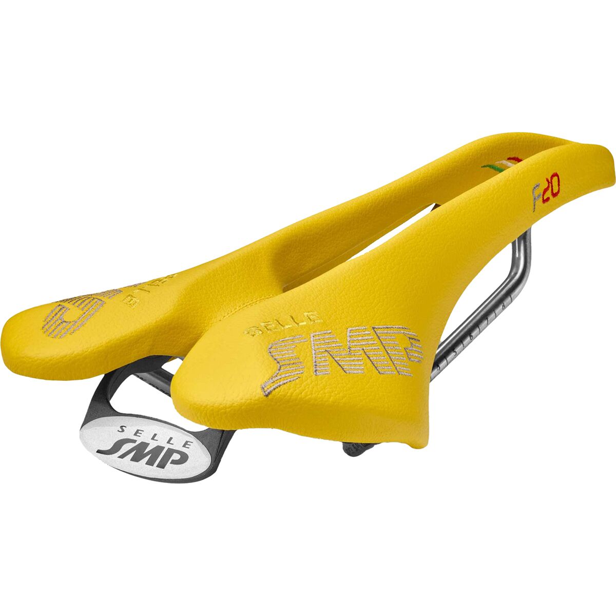 Selle SMP F20 Saddle in Yellow - Size: 135mm