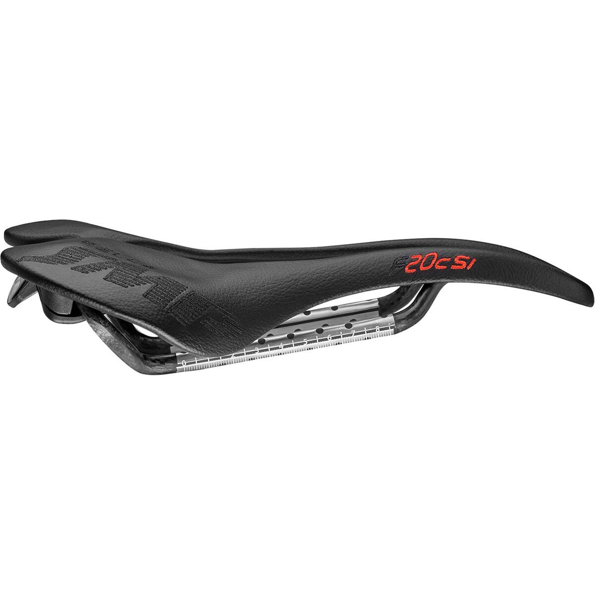 Selle SMP F20C s.i. With Carbon Rail Saddle Red, 135mm