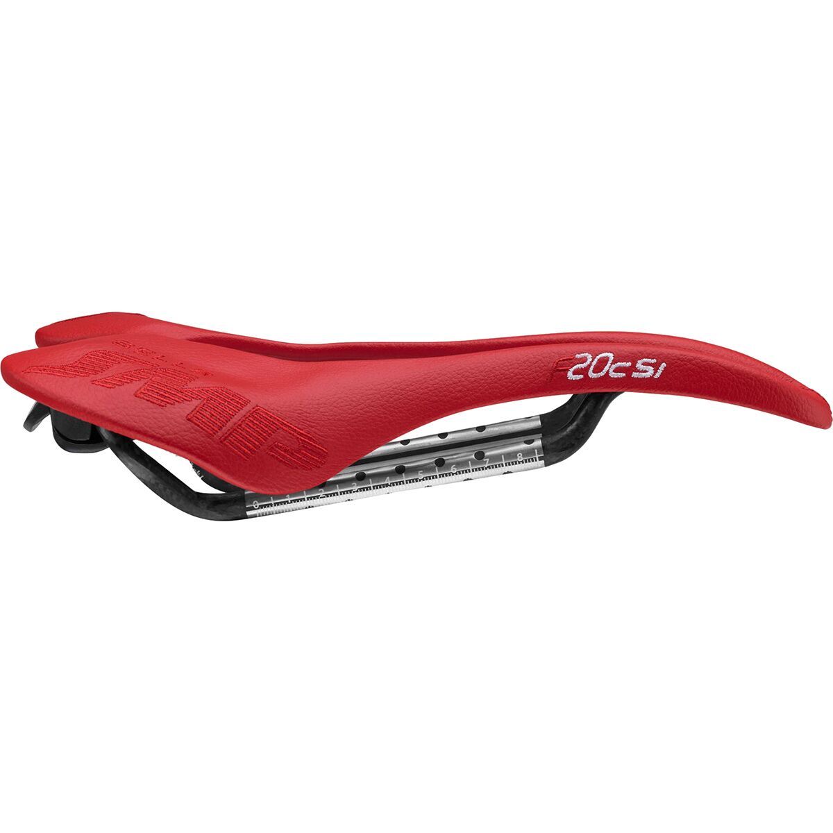 Selle SMP Selle SMP F20C s.i. With Carbon Rail Saddle Red, 135mm