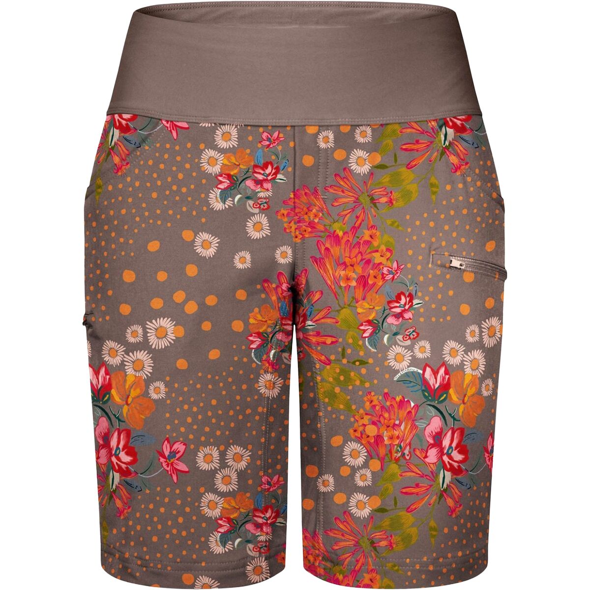 SHREDLY SHREDLY Limitless - Stretch Waistband High-Rise 11in Short - Women's Flora Clay, 4