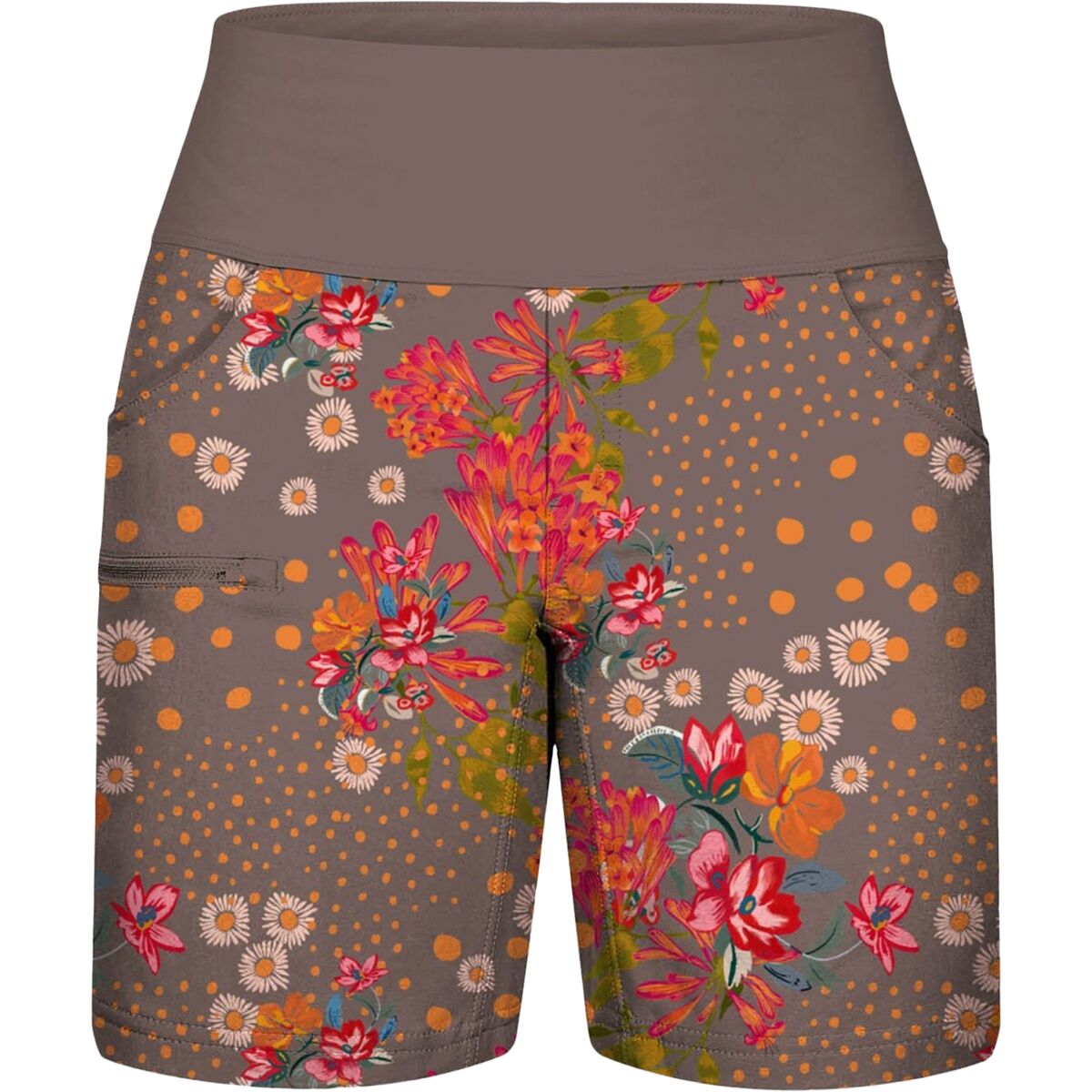 SHREDLY SHREDLY Limitless - Stretch Waistband High-Rise 7in Short - Women's Flora Clay, 6