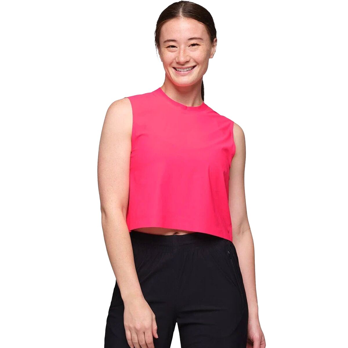 SHREDLY SHREDLY Beyond Tech - Cropped Tank Top - Women's Nebula Pink, M