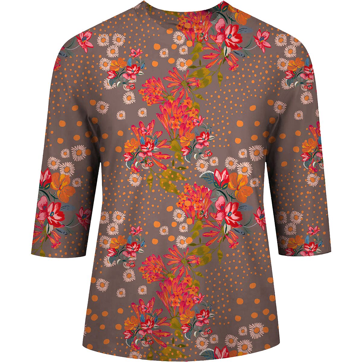 SHREDLY SHREDLY Beyond Tech 3/4-Sleeve Jersey - Women's Flora Clay, L