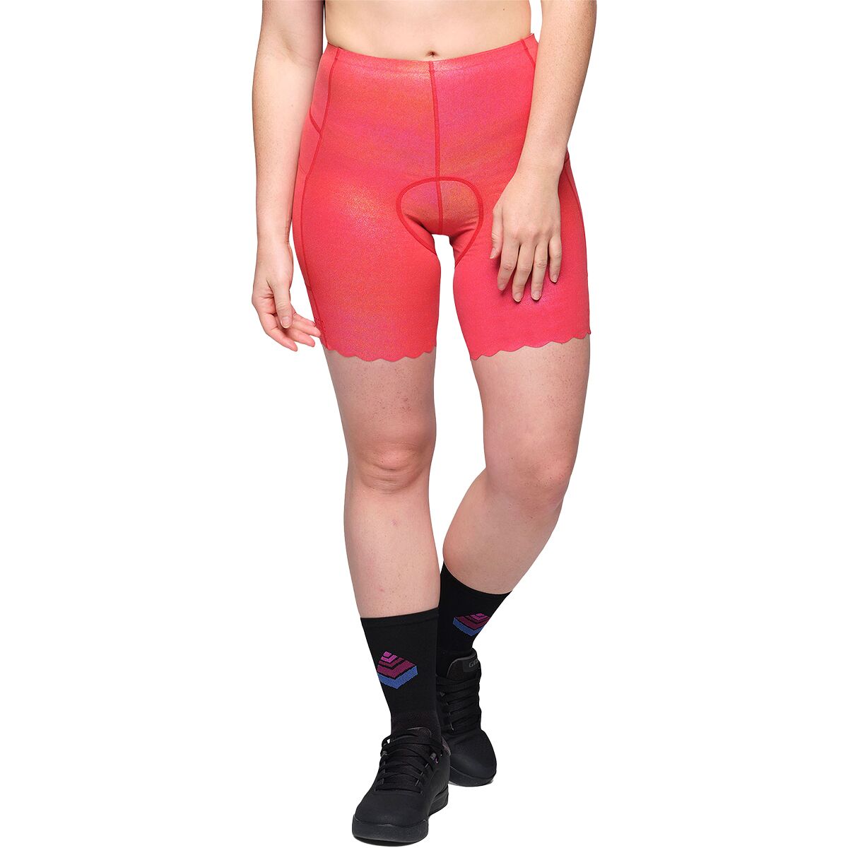 SHREDLY SHREDLY Biker Cham 2.0 Liner Short - Women's Nebula Pink Shimmer, 3XL