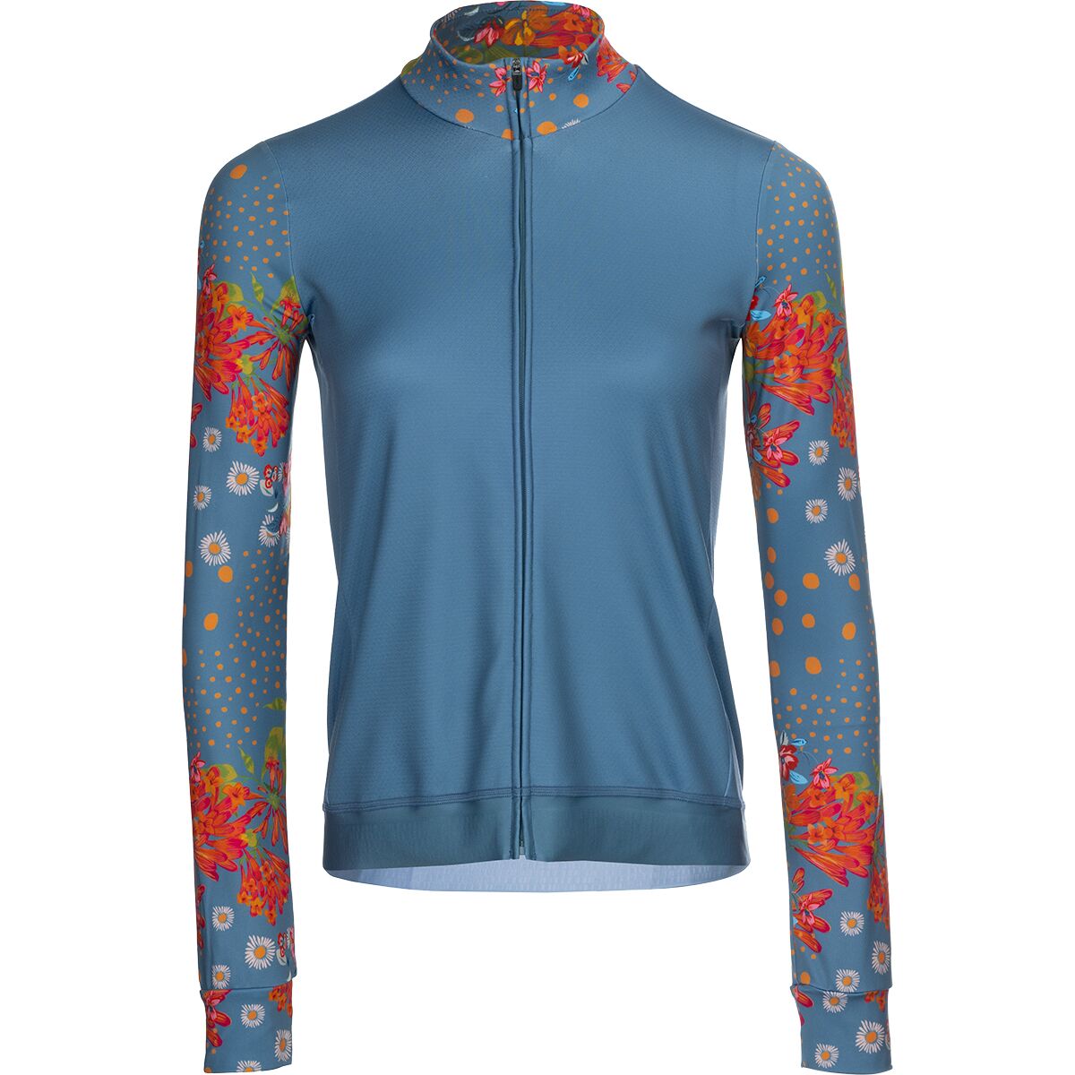SHREDLY SHREDLY Cadence Long-Sleeve Thermal Jersey - Women's Flora Azul, M