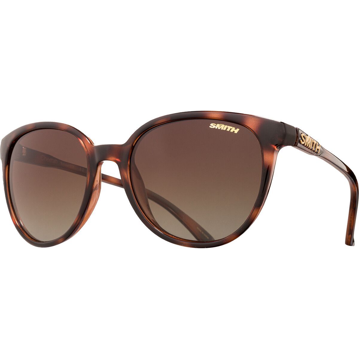 Smith Smith Cheetah Polarized Sunglasses - Women's Tortoise/Polar Brown Gradiant, One Size