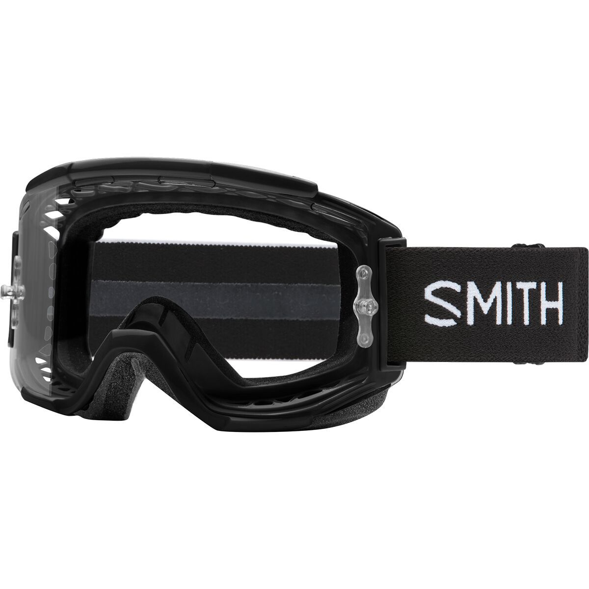 Smith Smith Squad MTB ChromaPop Goggles Black/Clear Anti-Fog, One Size