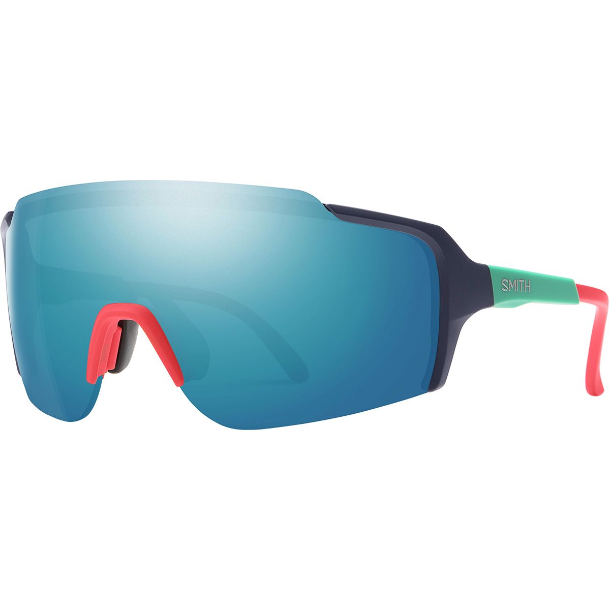 Smith Smith Flywheel ChromaPop Sunglasses Matte Deep Ink/ChromaPop Blue Mirror, One Size - Men's