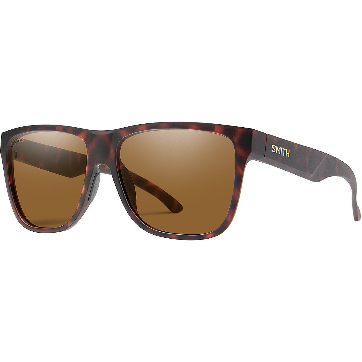 Smith Lowdown XL 2 ChromaPop Polarized Sunglasses Matte Tortoise/Brown Polarized, One Size - Men's
