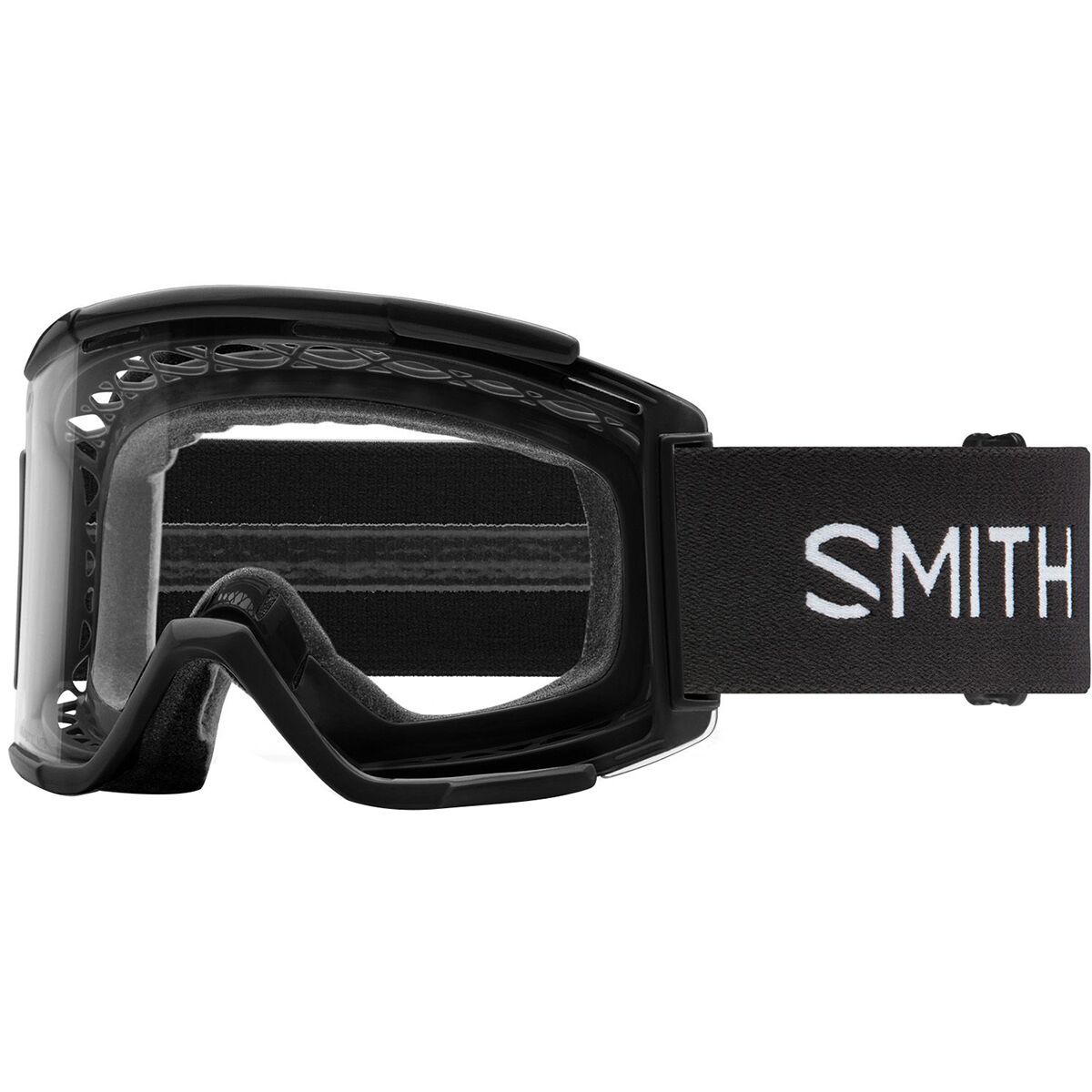 Smith Smith Squad XL MTB ChromaPop Goggles Black/Clear Anti-Fog, One Size