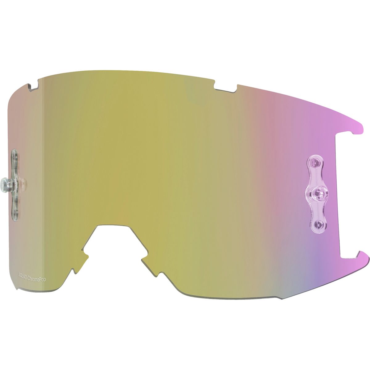 Smith Squad MTB Goggles Replacement Lens Chromapop Contrast Yellow AF, One Size