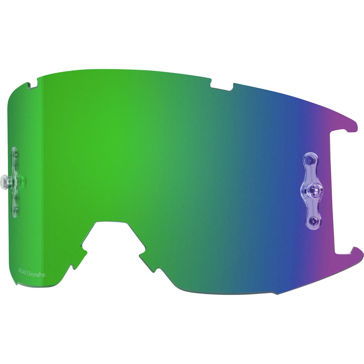 Smith Squad MTB Goggles Replacement Lens Chromapop Everyday Green AF, One Size