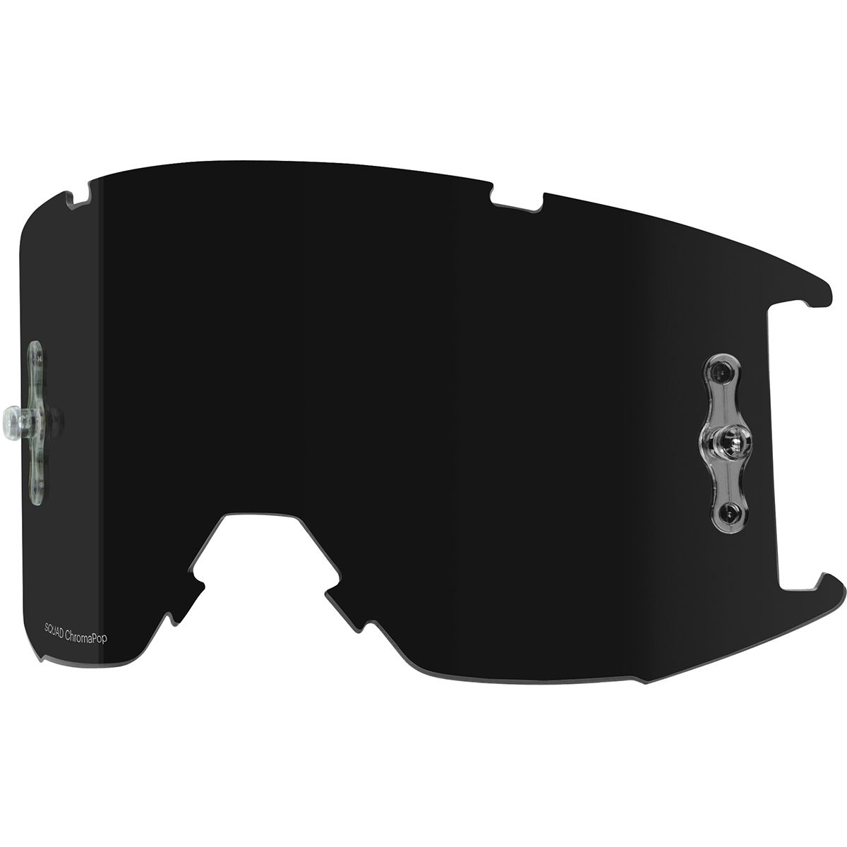 Smith Squad MTB Goggles Replacement Lens Chromapop Sun Black AF, One Size