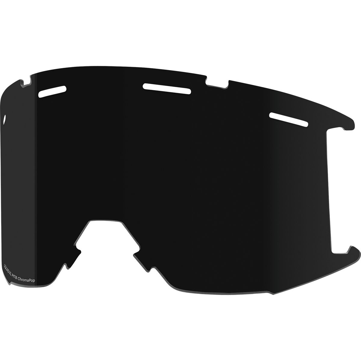 Smith Squad XL MTB Goggles Replacement Lens Chromapop Sun Black AF, One Size