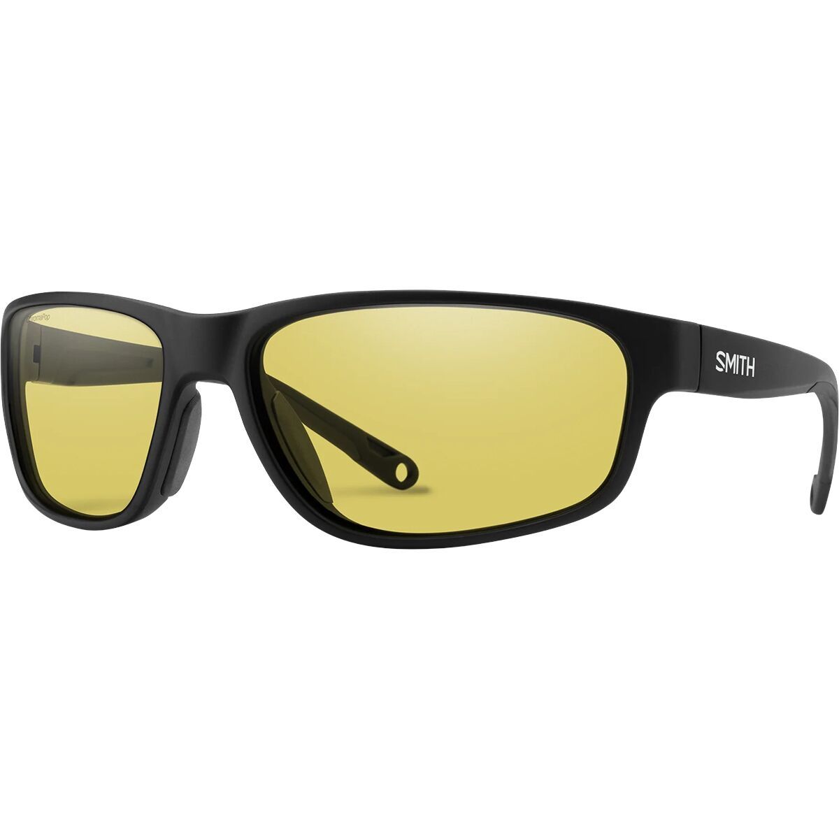 Smith Smith Redding Glass ChromaPop Polarized Sunglasses Matte Black/CP Glass Polar Yellow, One Size - Men's