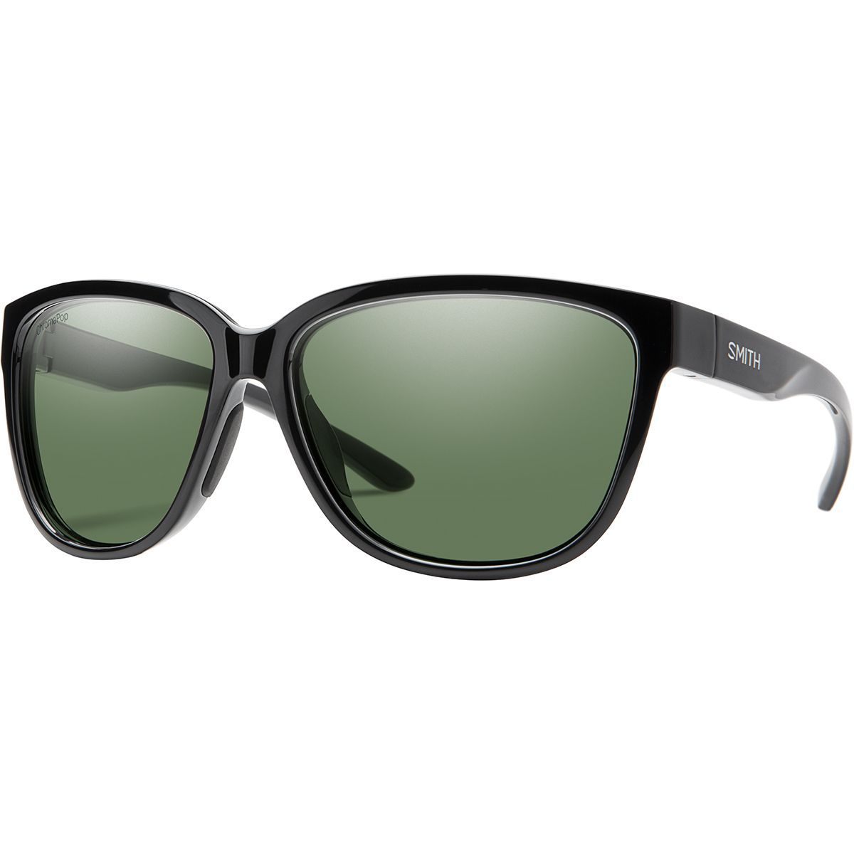 Smith Smith Monterey ChromaPop Polarized Sunglasses Black/Gray Green Polarized, One Size - Men's