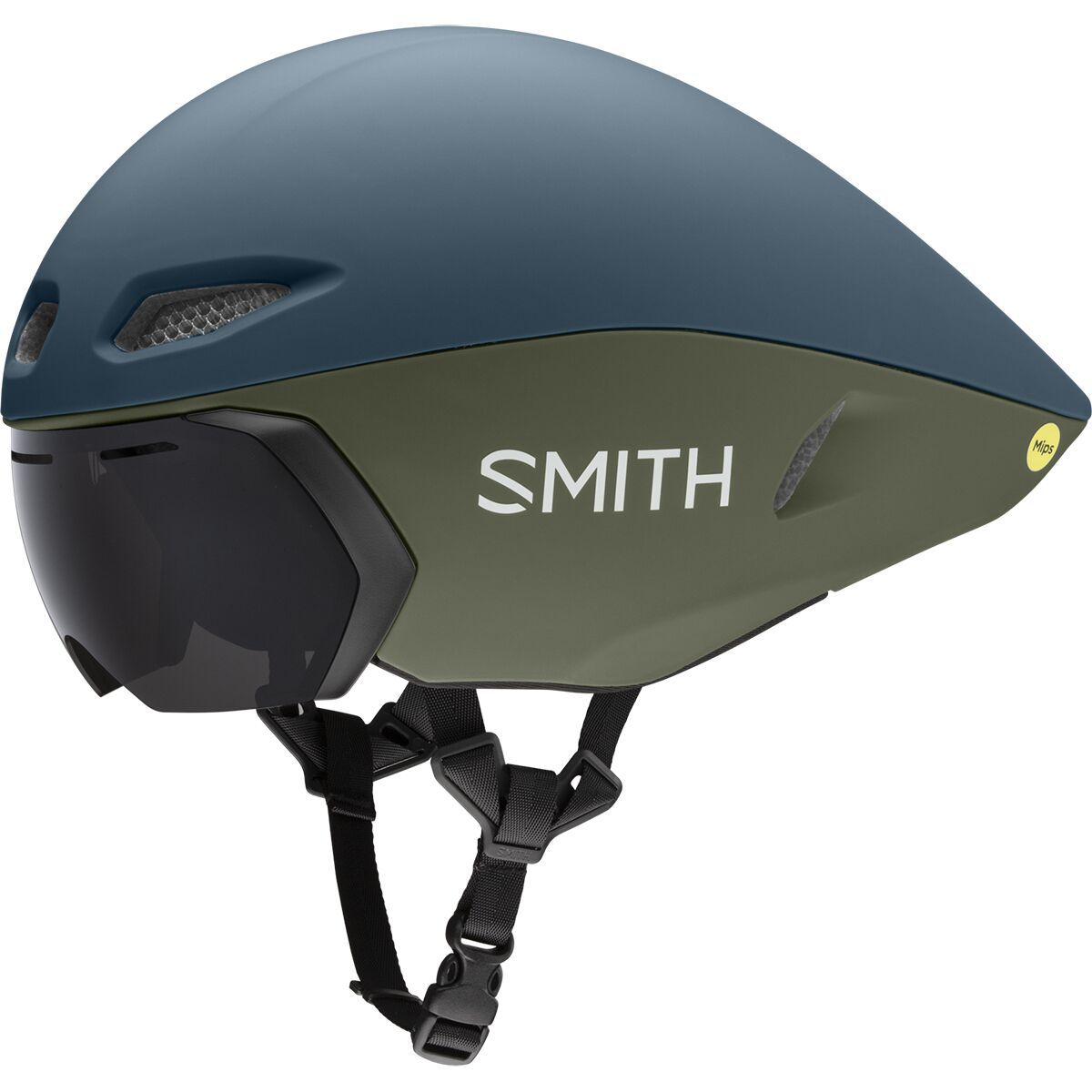 Smith Jetstream TT Helmet Matte Stone/Moss, S