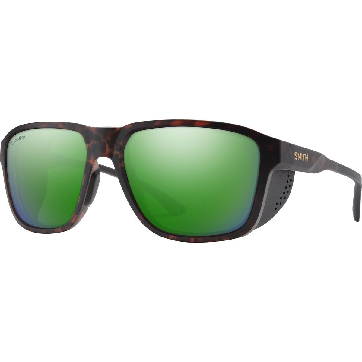 Smith Embark ChromaPop Polarized Sunglasses Black/ChromaPop Polarized Gray Green, One Size - Men's