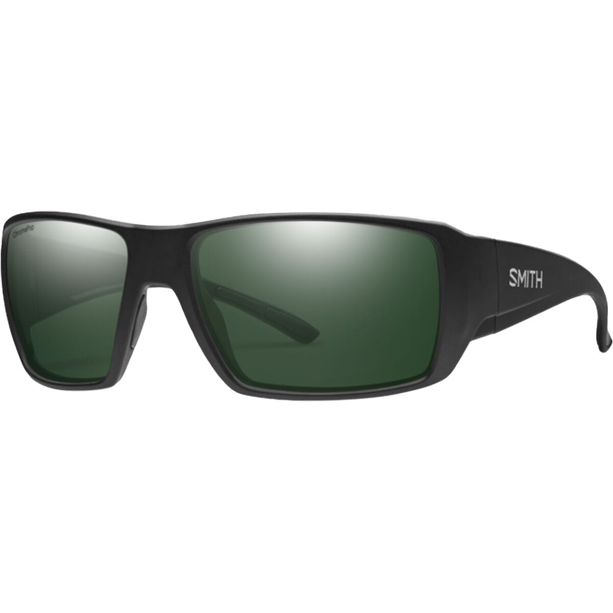 Smith Guide's Choice XL ChromaPop Polarized Sunglasses Matte Black, One Size - Men's