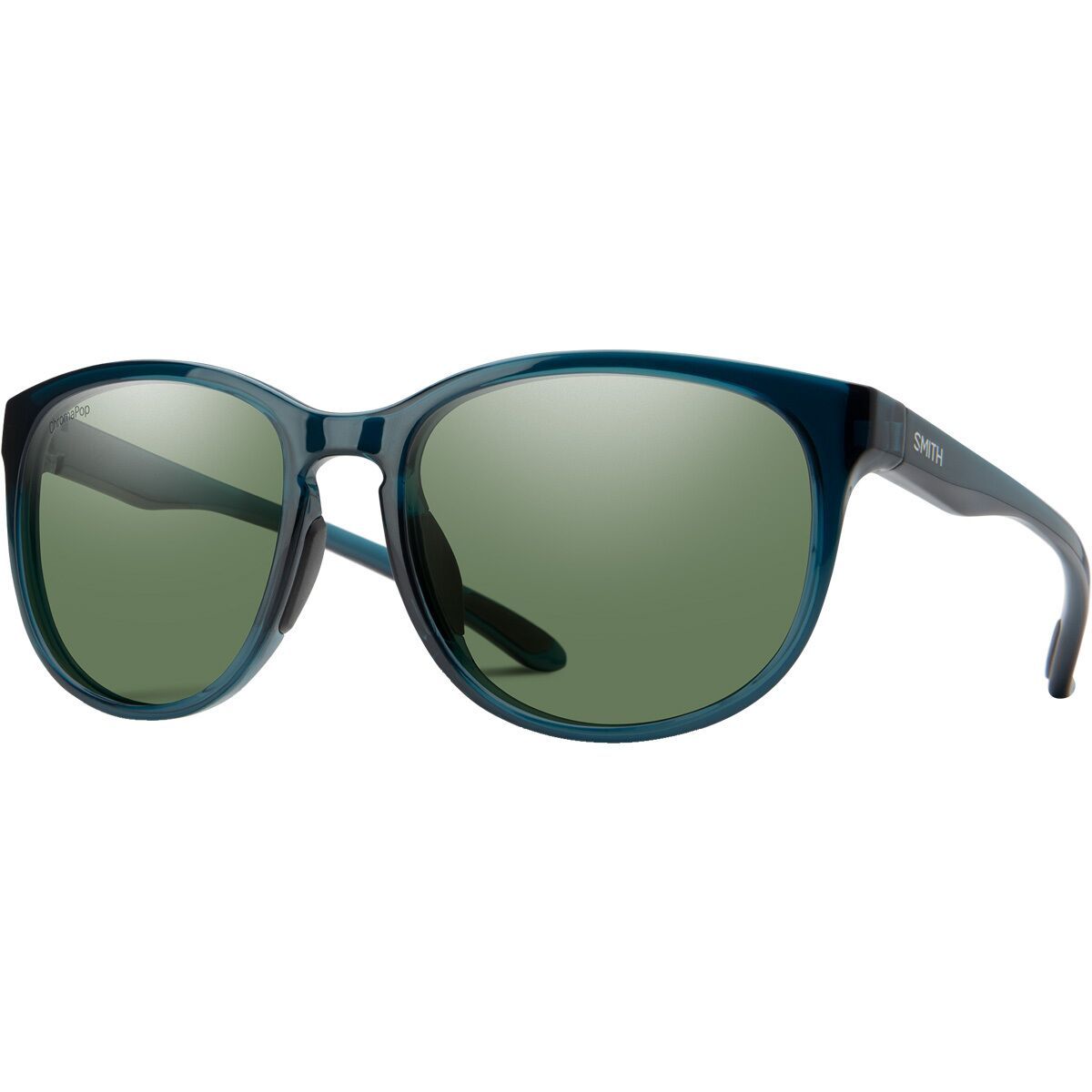 Smith Lake Shasta ChromaPop Polarized Sunglasses Sky Tortoise/ChromaPop Polar Blue Mirror, One Size - Men's