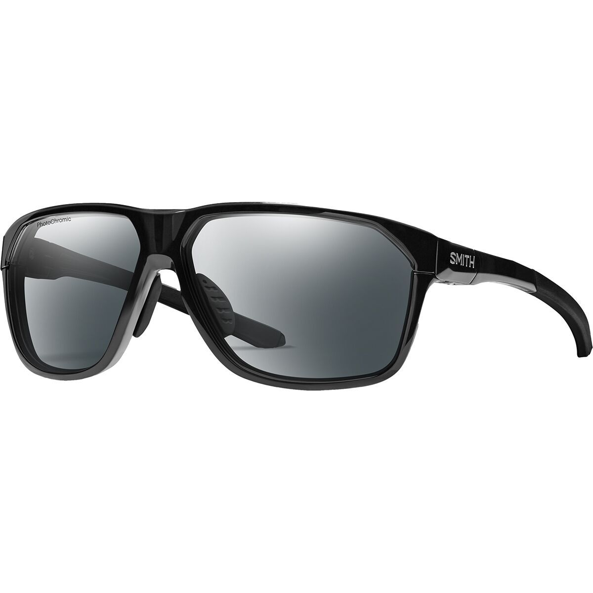 Smith Leadout Pivlock Polarized Sunglasses White/ChromaPop Black, One Size - Men's