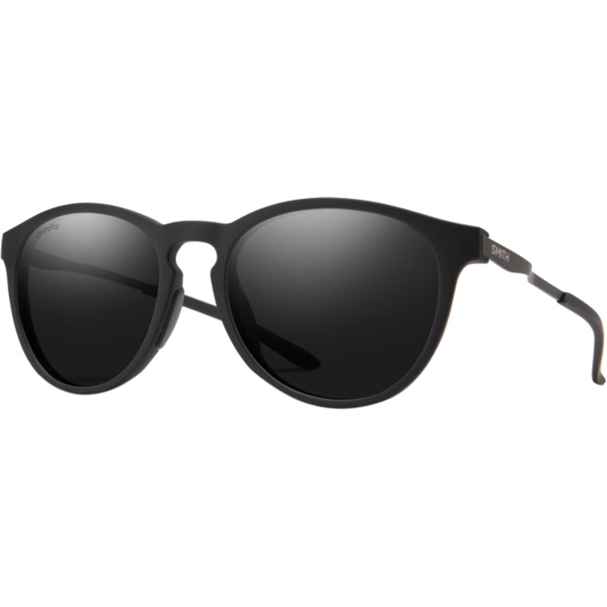Smith Smith Wander ChromaPop Polarized Sunglasses Matte Black/ChromaPop Polarized Black, One Size - Men's
