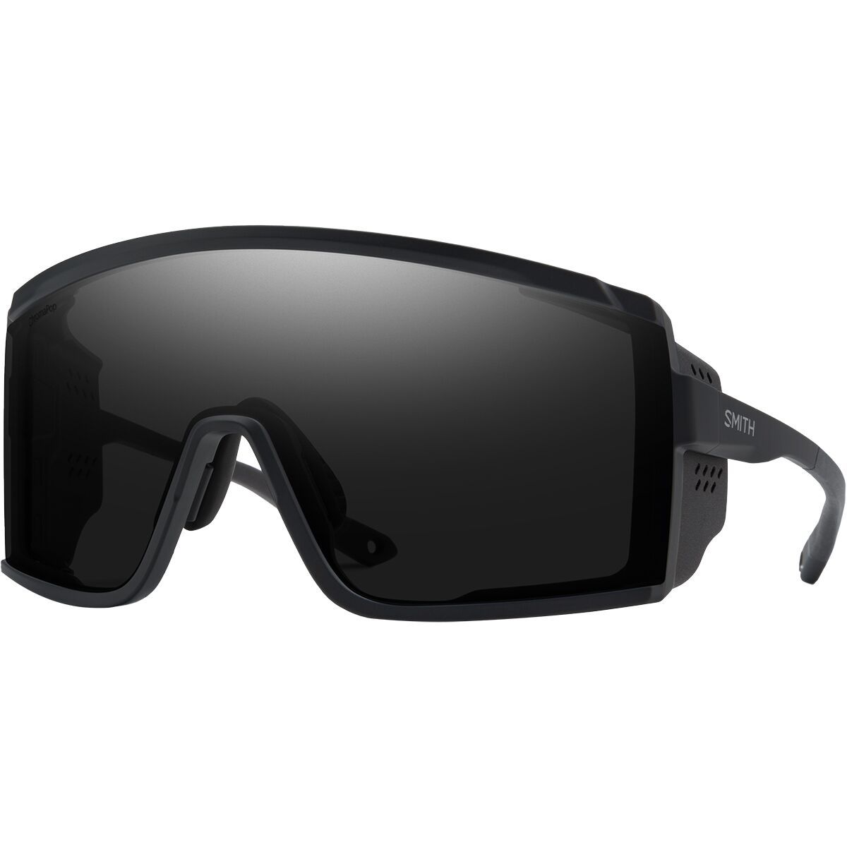 Smith Smith Pursuit ChromaPop Sunglasses Matte Black, One Size - Men's