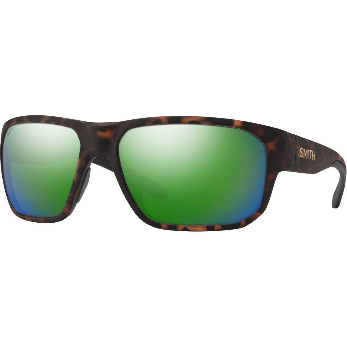 Smith Arvo Polarized Sunglasses Matt Tort/ChromPop Glass Pol Green Mir, One Size - Men's