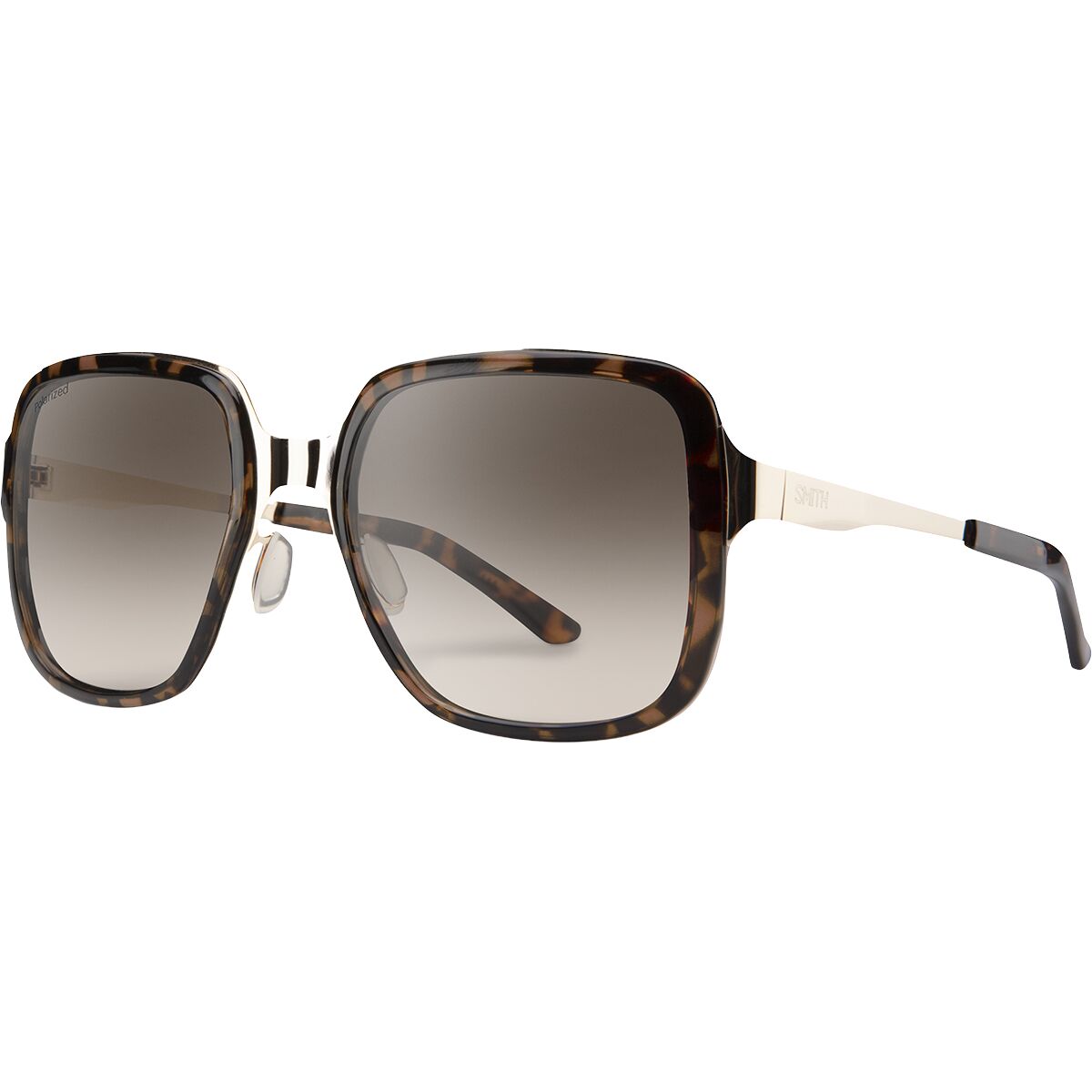 Smith Smith Aveline Polarized Sunglasses Tortoise/Polar Brown Grandient, One Size