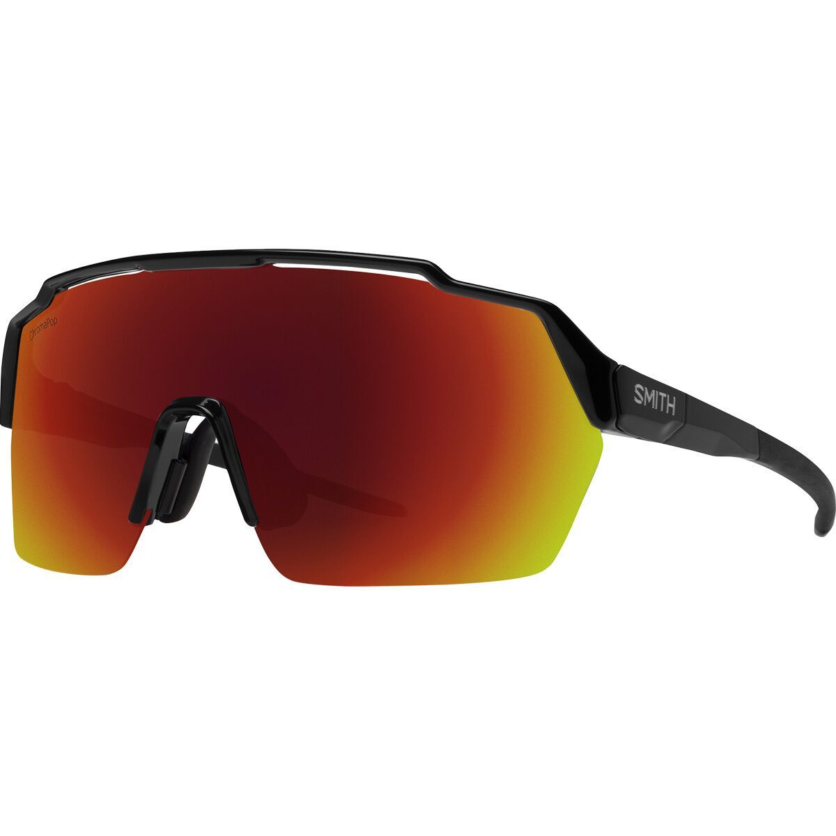 Smith Smith Shift Split MAG ChromaPop Sunglasses Black/ChromaPop Red Mirror, One Size - Men's