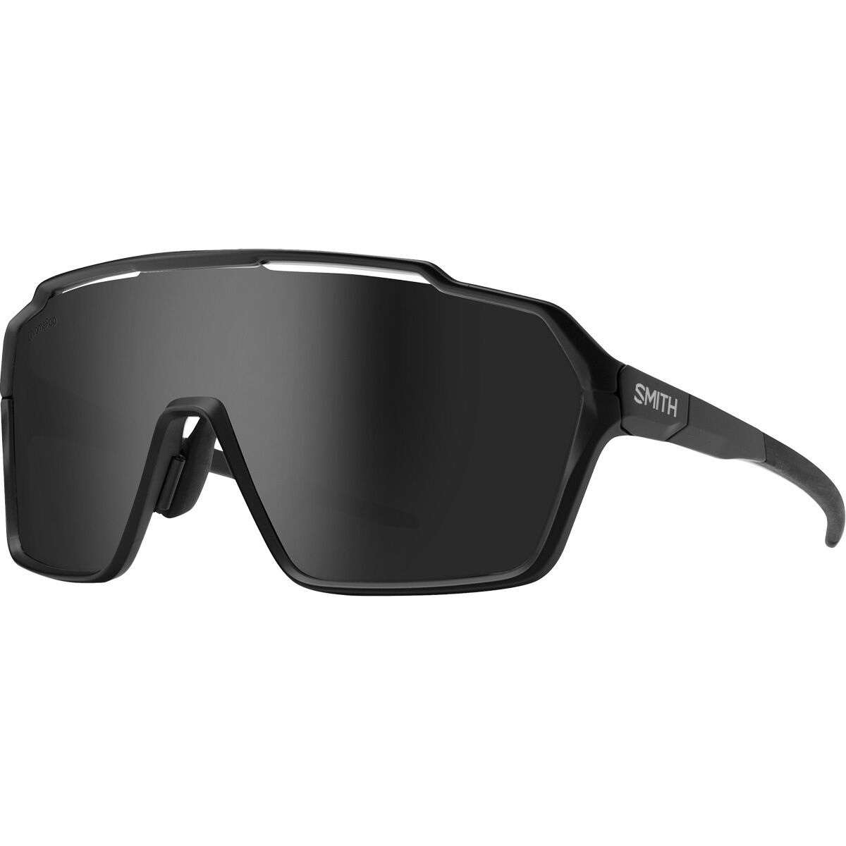 Smith Shift XL MAG ChromaPop Sunglasses Matte Black/ChromaPop Black, One Size - Men's