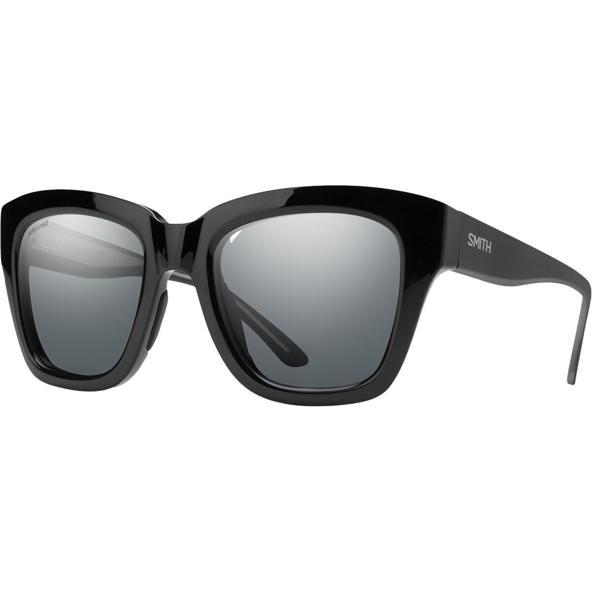 Smith Smith Sway Polarized Sunglasses Black/Polar Gray, One Size - Men's