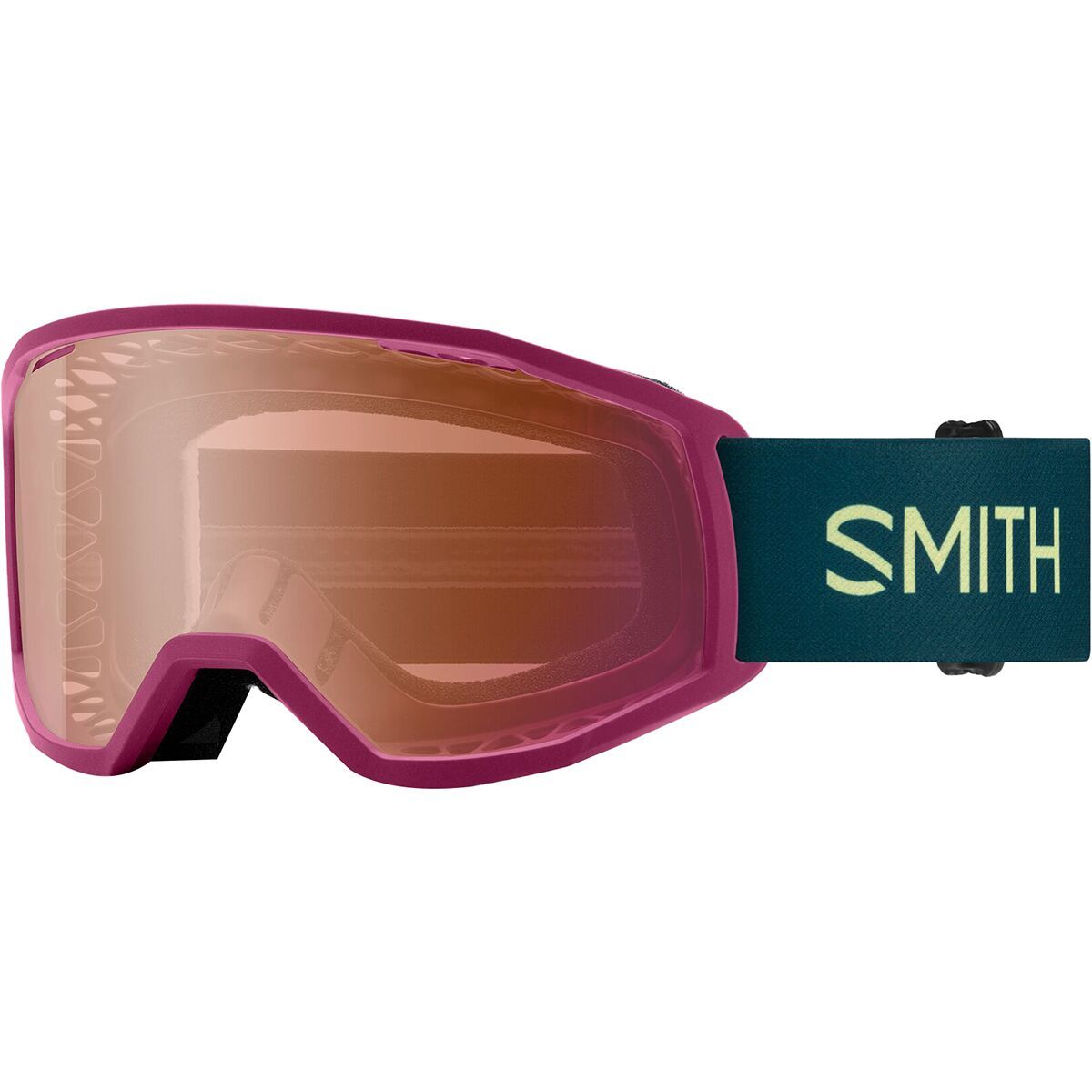 Smith Loam S MTB Goggles Huckleberry/Contrast Rose Flash, One Size