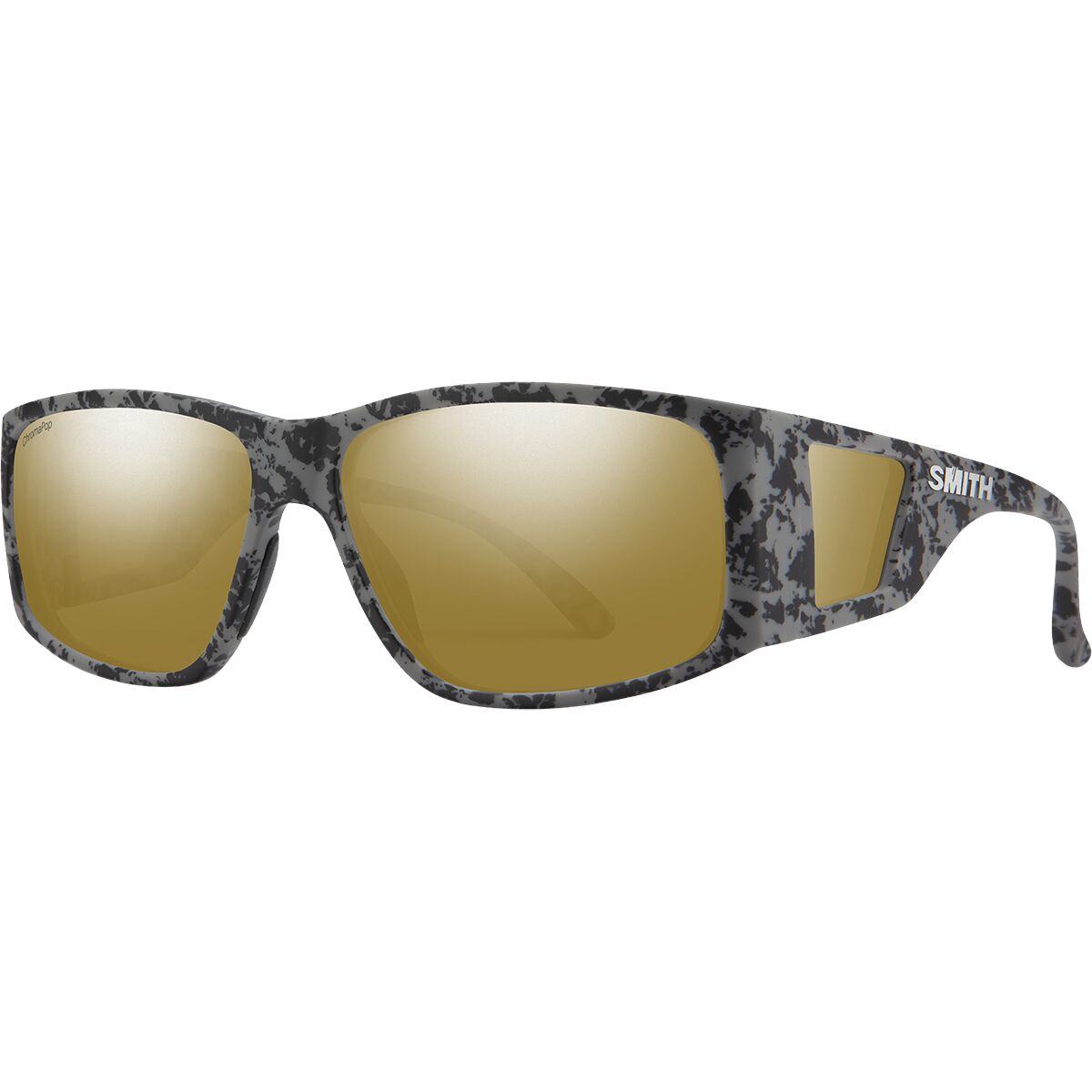 Smith Smith Monroe Peak ChromaPop Sunglasses Matte Gray Marble, One Size - Men's