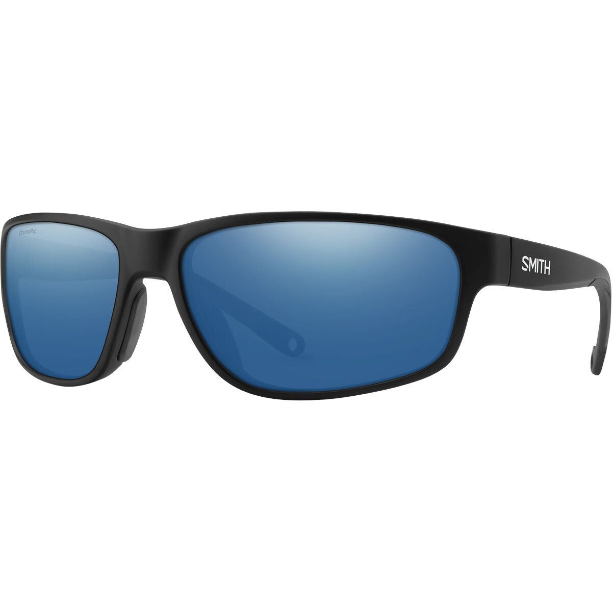 Smith Smith Redding 2 ChromaPop Polarized Sunglasses Matt Black/ChromPop Pol Blue Mir, One Size - Men's