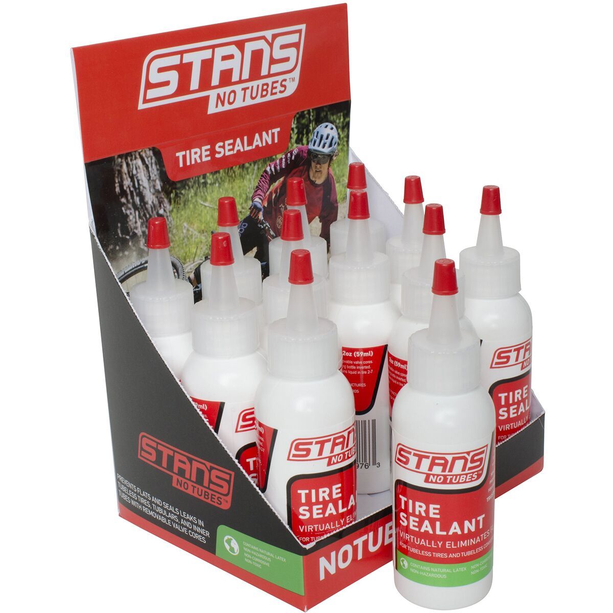 Stan's NoTubes 2oz Tire Sealant - 12 pack One Color, 2oz/60ml