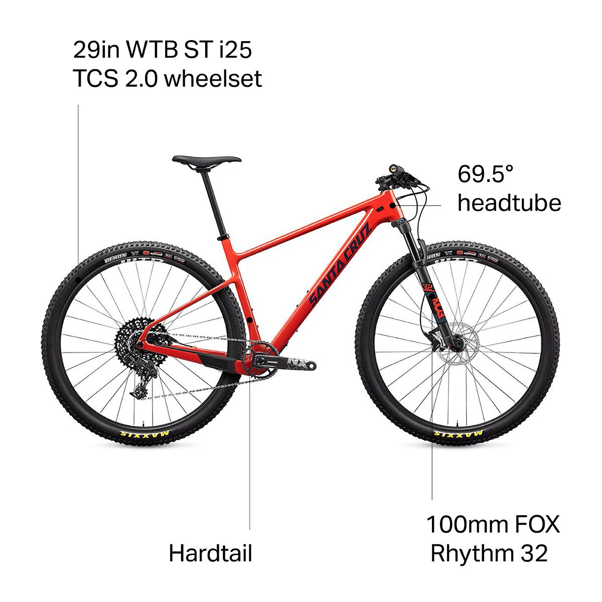 Santa Cruz Bicycles Highball Carbon R Mountain Bike - Bikes