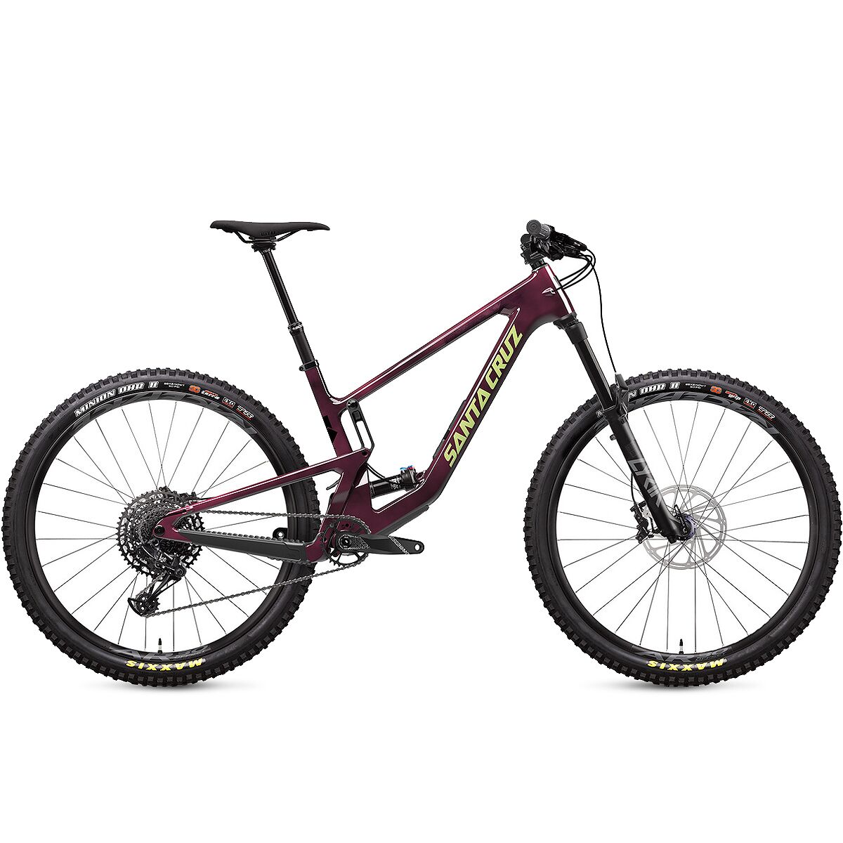 Santa Cruz Bicycles Hightower Carbon C R Mountain Bike Translucent Purple, S