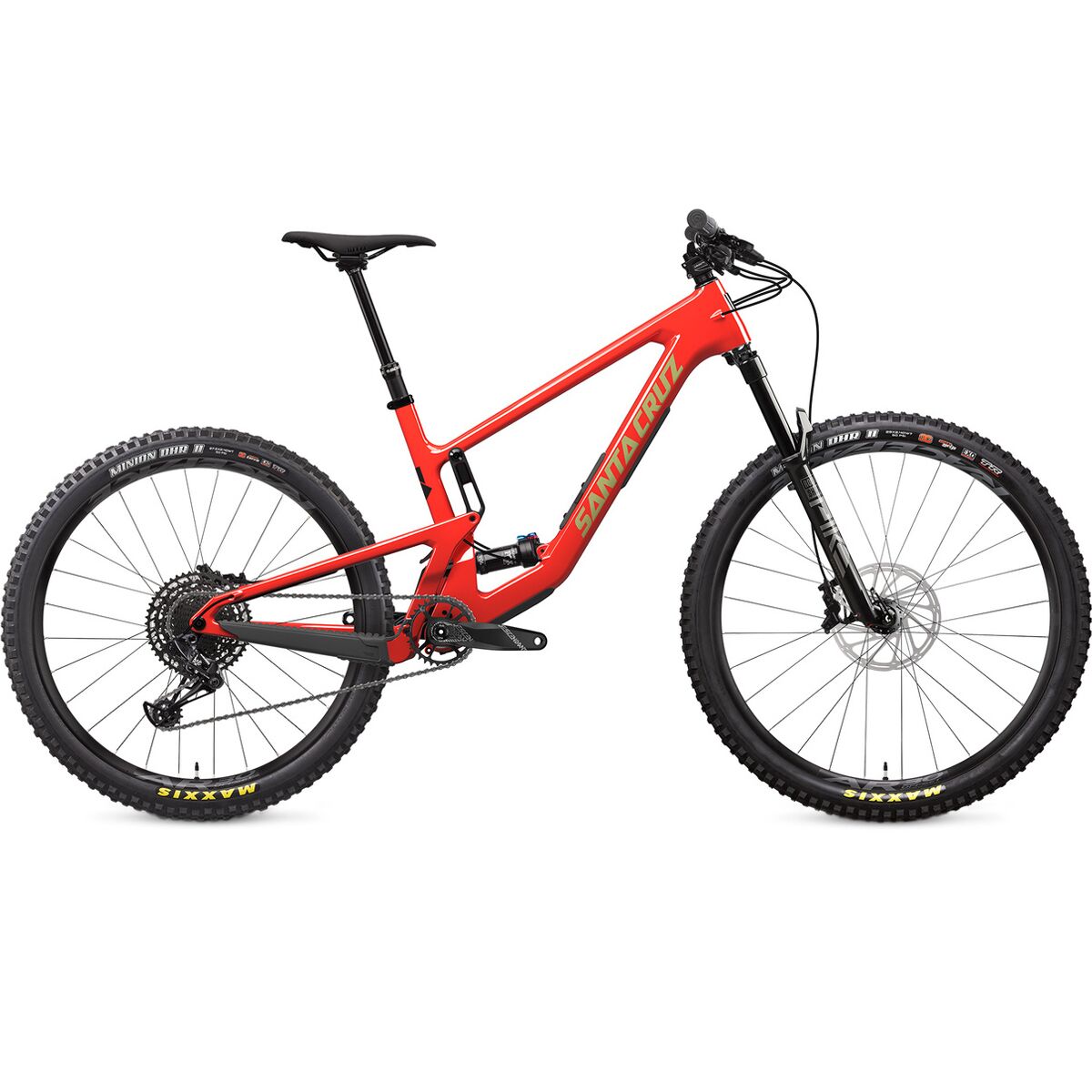 Santa Cruz Bicycles 5010 Carbon C R Mountain Bike Gloss Red, XL