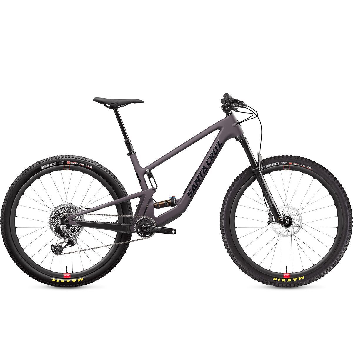 Santa Cruz Bicycles Tallboy Carbon CC X01 Eagle AXS Reserve Mountain Bike Matte Taupe, S